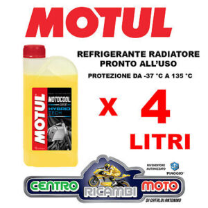 Liquido Radiatore Refrigerante Motul Motocool Expert Hybrid Tech Moto 4 Litri lt