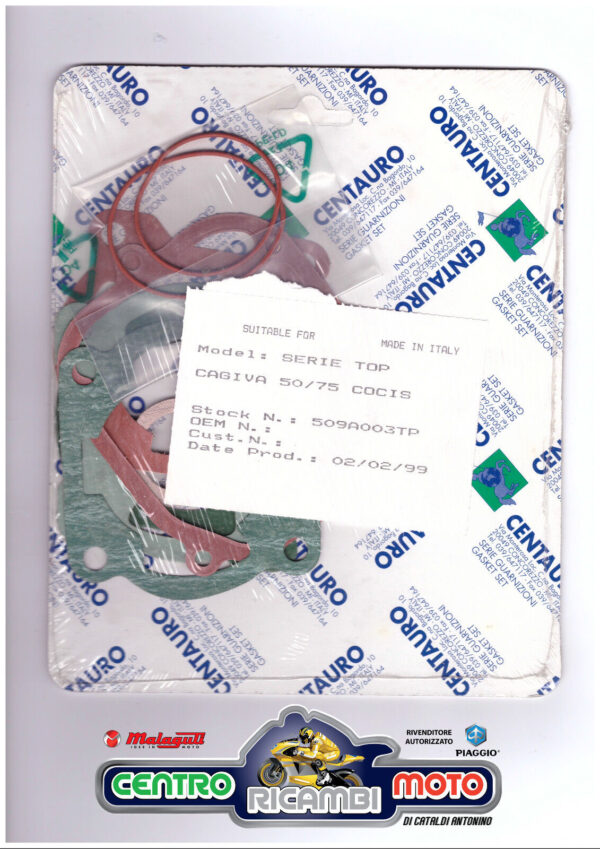 Guarnizioni Smeriglio Cilindro Testa Centauro CAGIVA PRIMA 50 75 CC 1988 / 1997